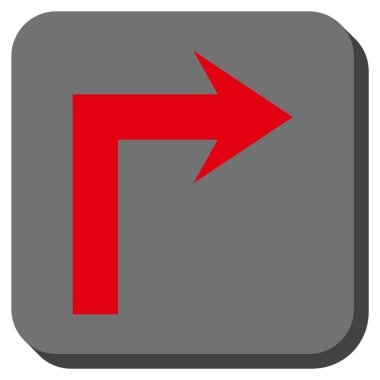 Doğru yuvarlatılmış kare vektör simge açmak