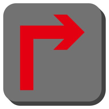 Doğru yuvarlatılmış kare vektör simge açmak