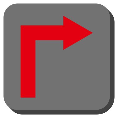 Doğru yuvarlatılmış kare vektör simge açmak