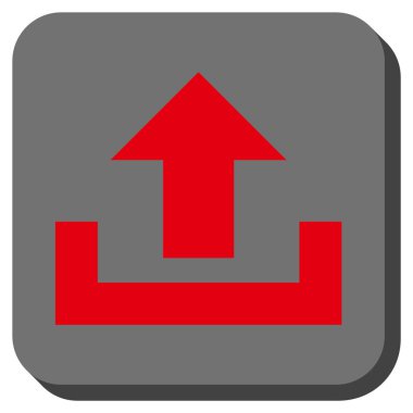 Yuvarlatılmış Kare vektör simge yüklemek