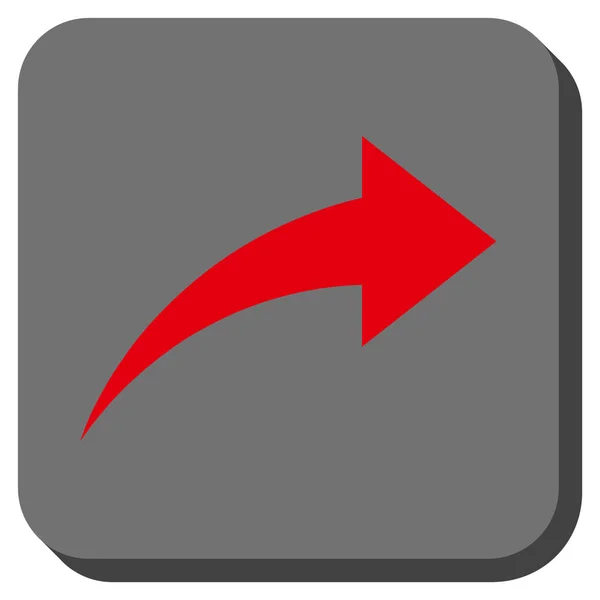 Refazer arredondado vetor quadrado ícone — Vetor de Stock