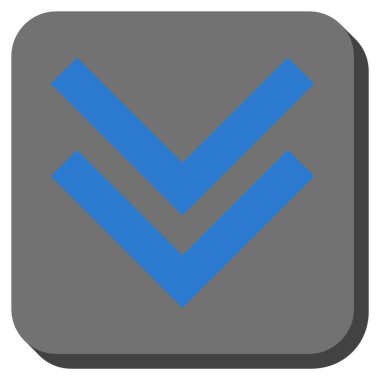 Yuvarlatılmış Kare vektör simgesi kaydır