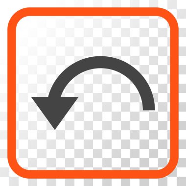 Bir çerçeve içinde CCW vektör simge döndürmek