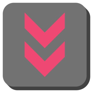 Yuvarlatılmış Kare vektör simgesi kaydır