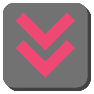 Yuvarlatılmış Kare vektör simgesi kaydır