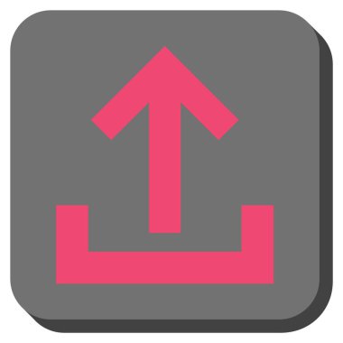 Yuvarlatılmış Kare vektör simge yüklemek