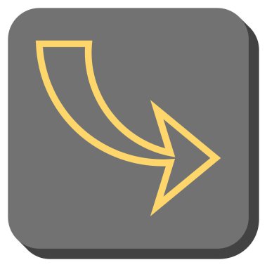 Yuvarlatılmış Kare vektör simge Yinele