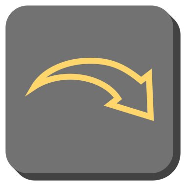 Yuvarlatılmış Kare vektör simge Yinele