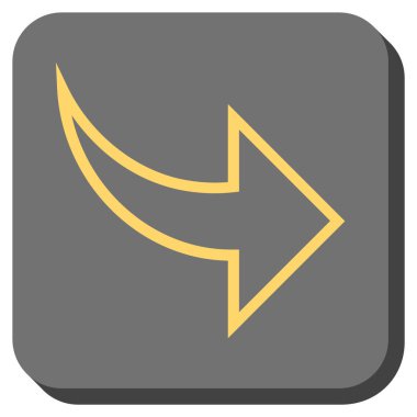 Yuvarlatılmış Kare vektör simge Yinele