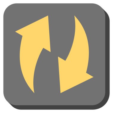 Yuvarlatılmış Kare vektör simge Yenile