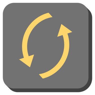 Yuvarlatılmış Kare vektör simge Yenile