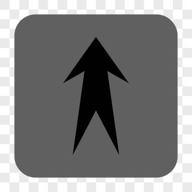 Yuvarlatılmış Kare düğmesini yukarı ok