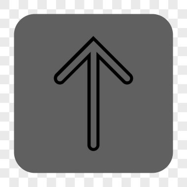 Yuvarlatılmış Kare düğmesini yukarı ok