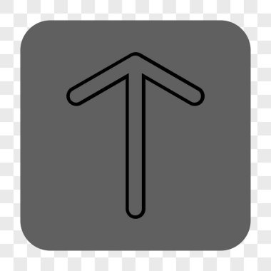 Yuvarlatılmış Kare düğmesini yukarı ok