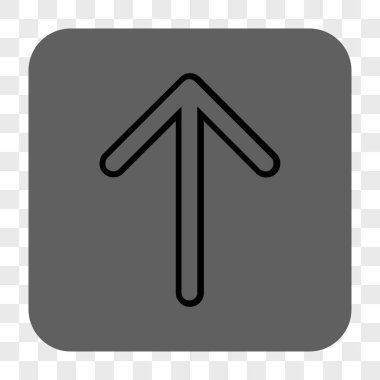 Yuvarlatılmış Kare düğmesini yukarı ok