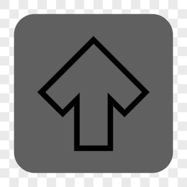 Yuvarlatılmış Kare düğmesini yukarı ok