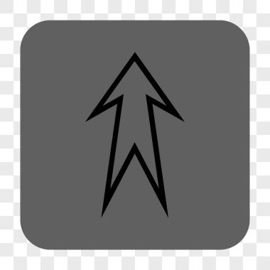 Yuvarlatılmış Kare düğmesini yukarı ok