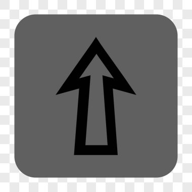 Yuvarlatılmış Kare düğmesini yukarı ok