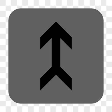 Yuvarlatılmış Kare düğmesini yukarı ok