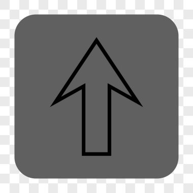 Yuvarlatılmış Kare düğmesini yukarı ok