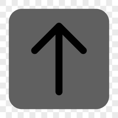 Yuvarlatılmış Kare düğmesini yukarı ok