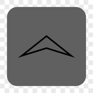 Yuvarlatılmış Kare düğmesini yukarı ok ucu