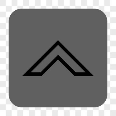 Yuvarlatılmış Kare düğmesini yukarı ok ucu