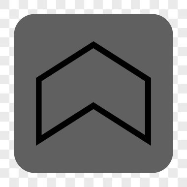 Yuvarlatılmış Kare düğmesini yukarı ok ucu