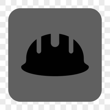 Kare düğme Oluşturucu Hardhat yuvarlak