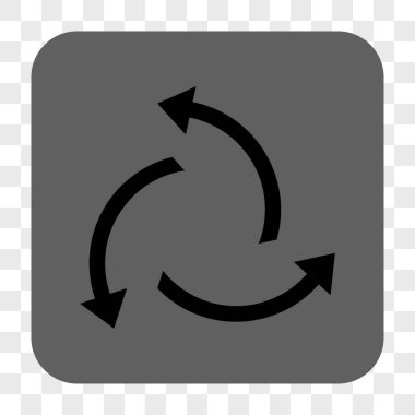 Santrifüj okları yuvarlak kare düğme