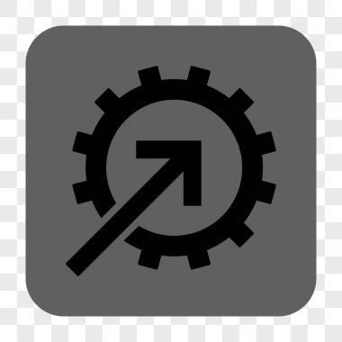 COG Tümleştirme yuvarlak kare düğme