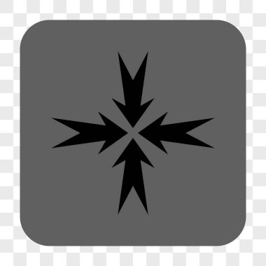 Sıkıştırma OK yuvarlak kare düğme