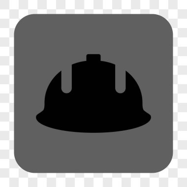 İnşaat kask yuvarlak kare düğme