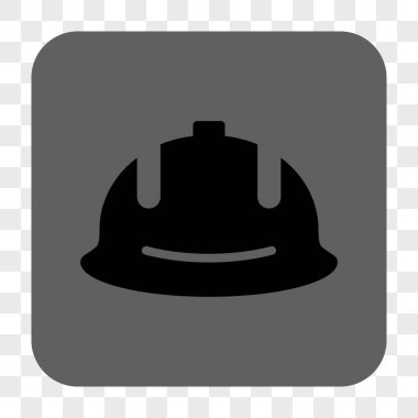 İnşaat kask yuvarlak kare düğme