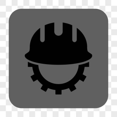 Geliştirme Hardhat yuvarlak kare düğme