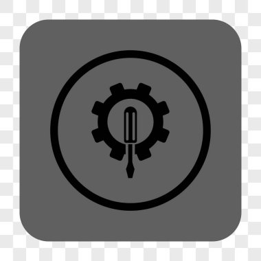 Mühendislik yuvarlak kare düğme