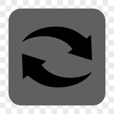 Exchange okları yuvarlak kare düğme