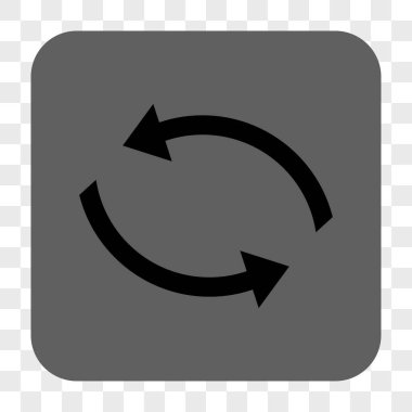 Exchange okları yuvarlak kare düğme