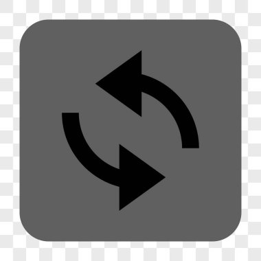 Exchange okları yuvarlak kare düğme