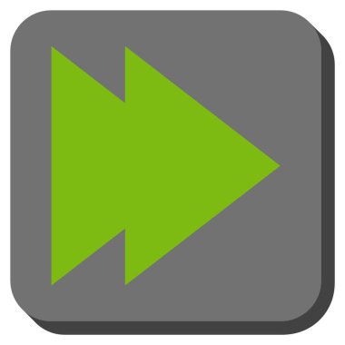 Kare vektör simgesi sağ yuvarlak taşı