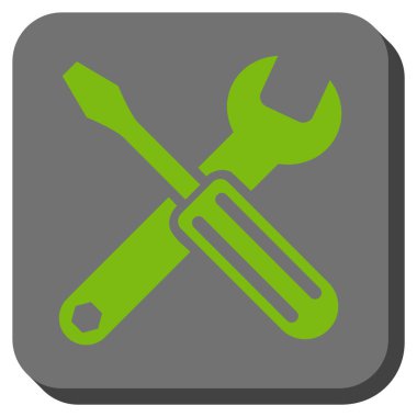 Seçenekleri yuvarlatılmış kare vektör simgesi