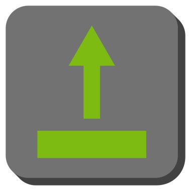 Yuvarlatılmış Kare vektör simge çekin