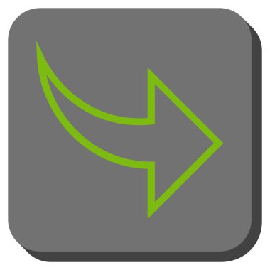 Yuvarlatılmış Kare vektör simge Yinele