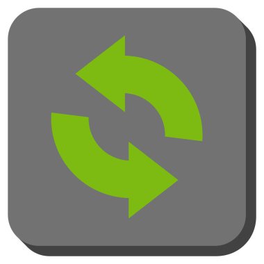 Yuvarlatılmış Kare vektör simge Yenile