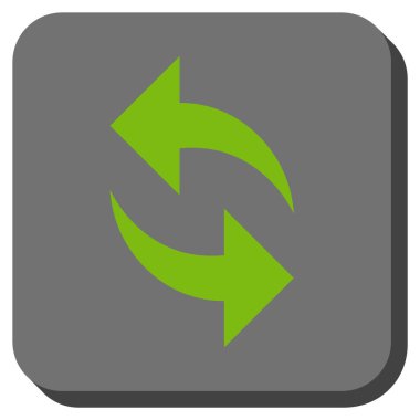 Yuvarlatılmış Kare vektör simge Yenile