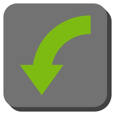 Yuvarlatılmış Kare vektör simgesi Döndür