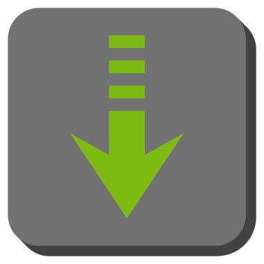 Yuvarlatılmış Kare vektör simgesi gönder