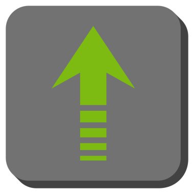 Yuvarlatılmış Kare vektör simge gönder