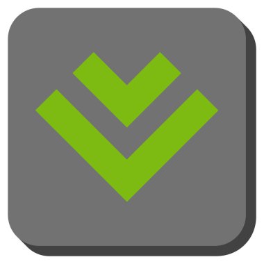 Yuvarlatılmış Kare vektör simgesi kaydır