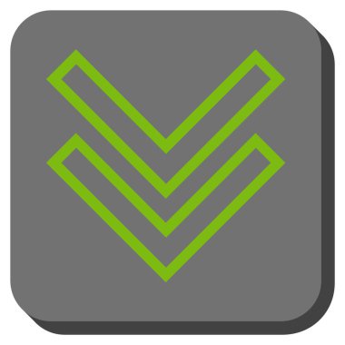 Yuvarlatılmış Kare vektör simgesi kaydır